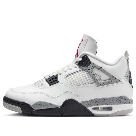 NEW Nike Air Jordan 4 Retro OG 2025 ‘White Cement’ FV5029-100 Men’s Size Multi main image 6